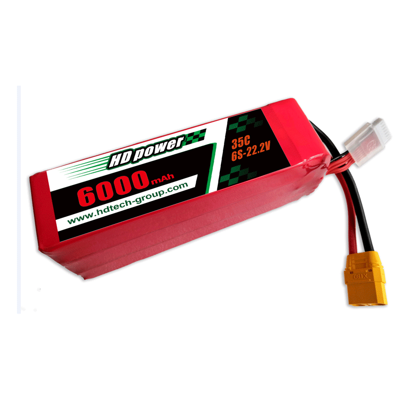 HDPOWER 6000mAh 35C 6S 22.2V akumulator lipo