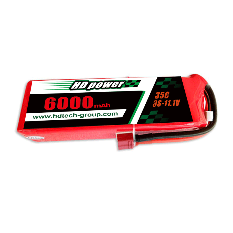 HD POWER 6000 mAh 35C 3S 11,1V akumulator lipo