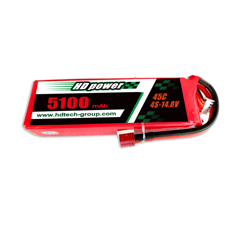 HD POWER 5100mAh 45C 4S 14.8V bateria liposukcji