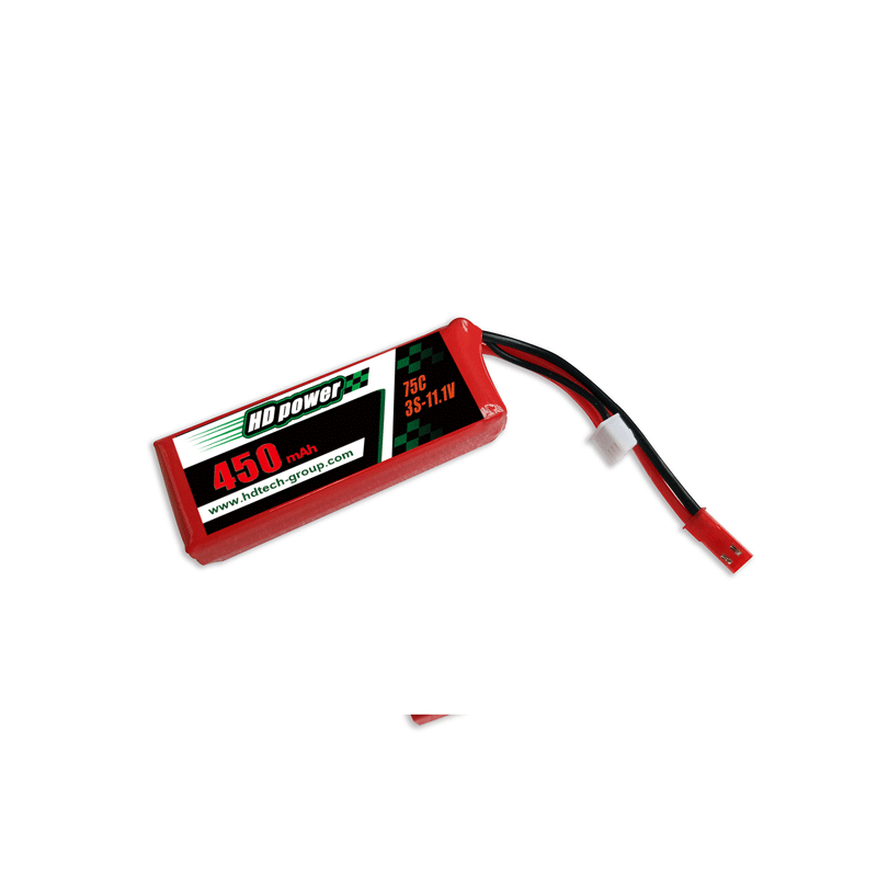 HD POWER 450mAh 75C 3S 11.1V bateria tłuszczowa FPV