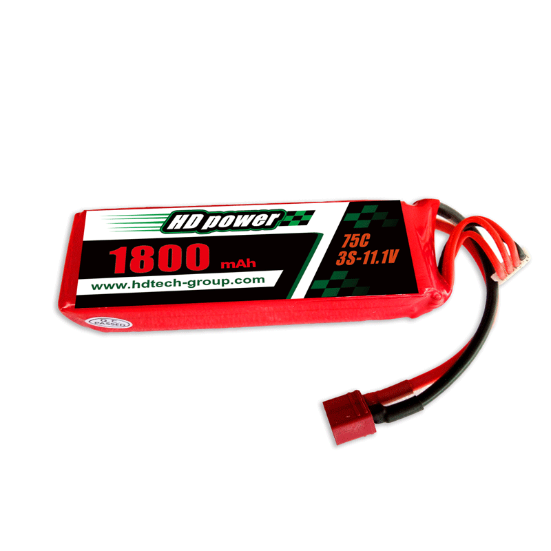 HD POWER 1800mAh 75C 3S 11.1V bateria liposukcji