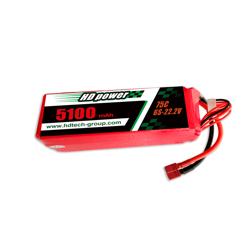 HD POWER 5100 mAh 75C 6S 22,2V akumulator lipo