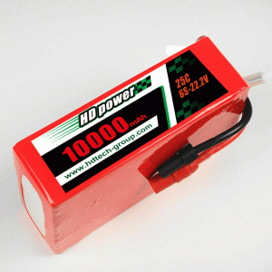 HD POWER 10000mAh 25C 6S 22.2V akumulator lipo