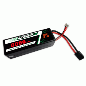 HD POWER 8000 mAh 100C 2S 7,6V Twarda obudowa Akumulator HV LiPO
