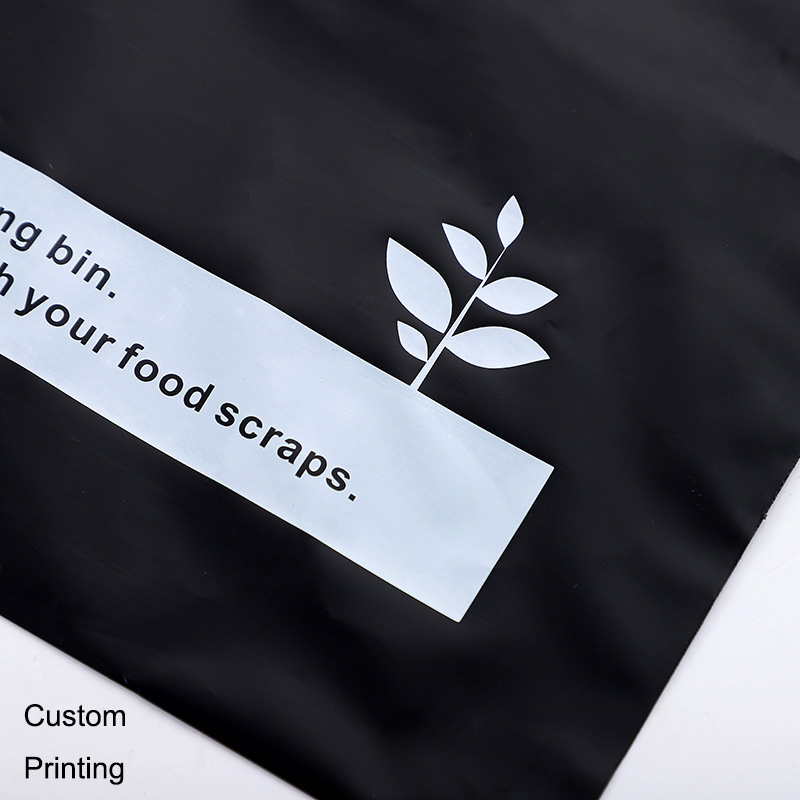 Własny projekt Kompostyczna Torba pocztowa Przyjazne Ekologiczne Cornskrobi Mailer Bag Biodegradalny Express Bag