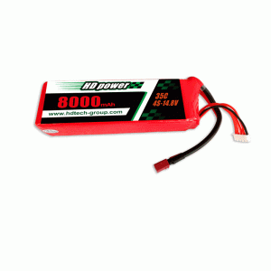HD POWER 8000 mAh 4S 35C 14,8 V dla UAV