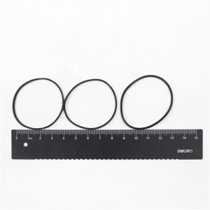 Fabryczna sprzedaż bezpośrednia wysoka elastyczność, dobra sprężystość, czarna gumka o średnicy 38 mm, gumowy pierścień do spinania warzyw
