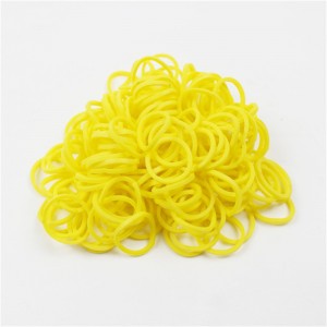 Fabrycznie bezpośredni, jednorazowy, kolorowy, mały rozmiar gumki bukiet danych Pierścień do spinania kabli gumowy pierścień o wysokiej elastyczności i odporności na starzenie