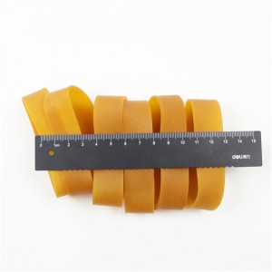 Rozszerz wielkoskalowy, wysokoelastyczny pas gumowy odporny na zużycie oraz bezpieczny i przyjazny dla środowiska pierścień gumowy do wiązania krabów