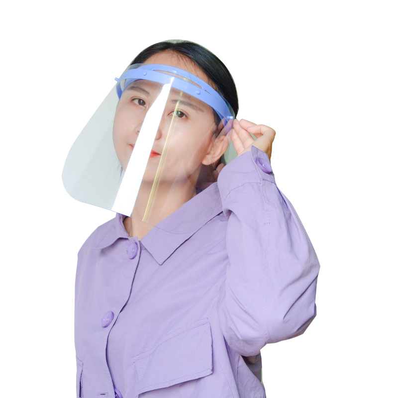 0,25 mm Anti Splash Dental Visor wielokrotnego użytku Przezroczysta regulowana osłona twarzy na sprzedaż