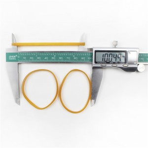 Producenci niestandardowych poszerzonych gumek żółtych przezroczystych rolniczych taśm gumowych o wysokiej elastyczności