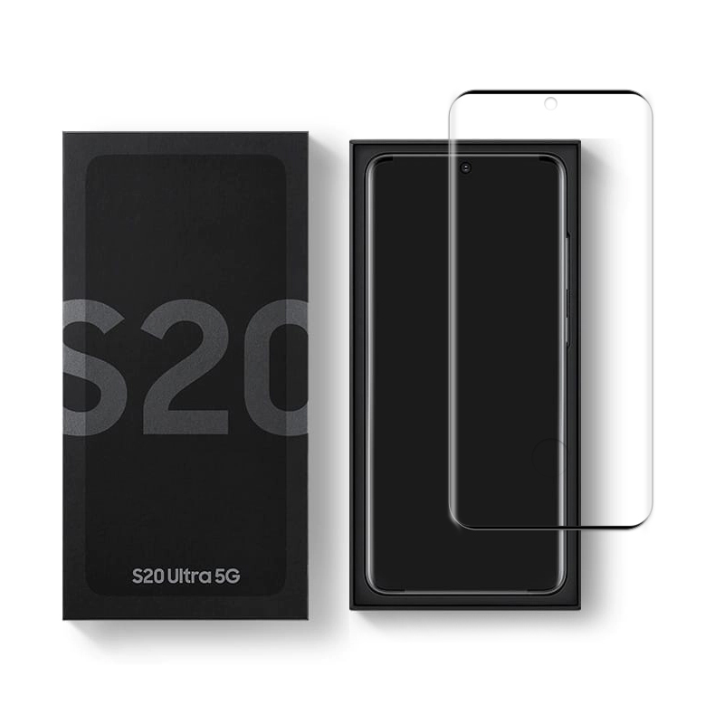 Hot 9H Premium Sprężone Szklane Folie dla Samsung S21 Ultra Screen Protector