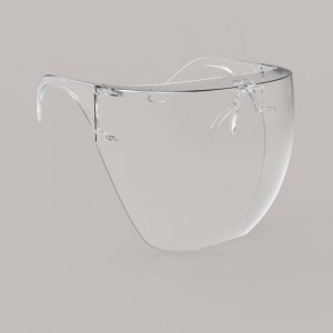 Sprzęt zabezpieczający przed rozpryskami Plastikowa osłona twarzy Blocc z ramką