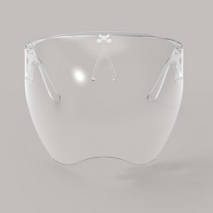 Sprzęt zabezpieczający przed rozpryskami Plastikowa osłona twarzy Blocc z ramką