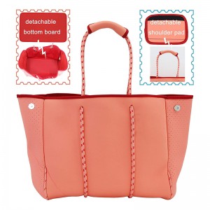 Dostosowane Drukowanie Wysokiej Jakości Neoprenowy Lunch Torba Torba Outdoor Piknik Izolowany Chłodnica Lunch Neopren Carry Torba