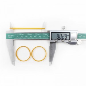 Producenci Niestandardowe żółte Naturalne, twarde i trwałe pasma gumowych gospodarstw rolnych