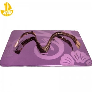 Panel lusterkowy ze stalinierdzewnejnr 4