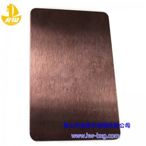 Kolor ze stalinierdzewnej Frosted deskanr 1