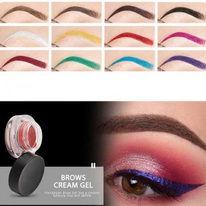 Prywatna etykieta Super wodoodporna krem ​​do brwi