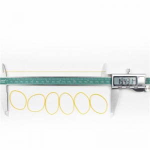 Factory Direct Sprzedaż wysokiej jakości gumki wysokiej elastyczności i wysokiej odpornościna papierowe pieniądze pakiety gumowe