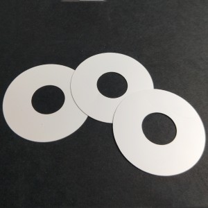 0.2mm okrągły odblaskowy papier biały gładka folia odblaskowa