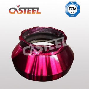 Chiny OEM Wklęsłe liniowce kruszarki, miski liniowa płaszcza i COCVES