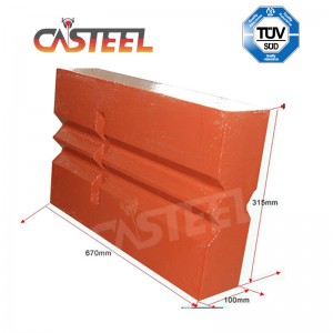 Części kruszarki do odpadów budowlanych i recyklingu asfaltu