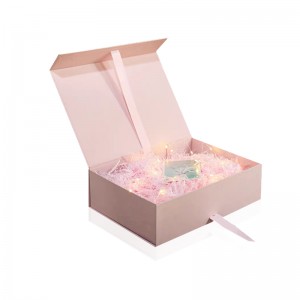 Hurtownia Klapa Pudełko Magnetyczne Pole kartonowe Niestandardowe logo Drukowanie karton Zamknięcie magnetyczne