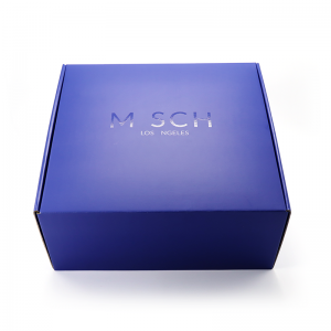 Bezpłatne przykładowe logo Custom Pink Color Cosmetic Falglated Mail Box Shipping