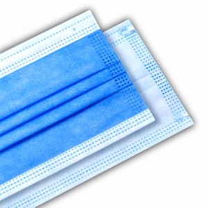 Niestandardowe logo Midical Grade 3Ply jednorazowenon tkane pojedyncze użycie maski twarzy