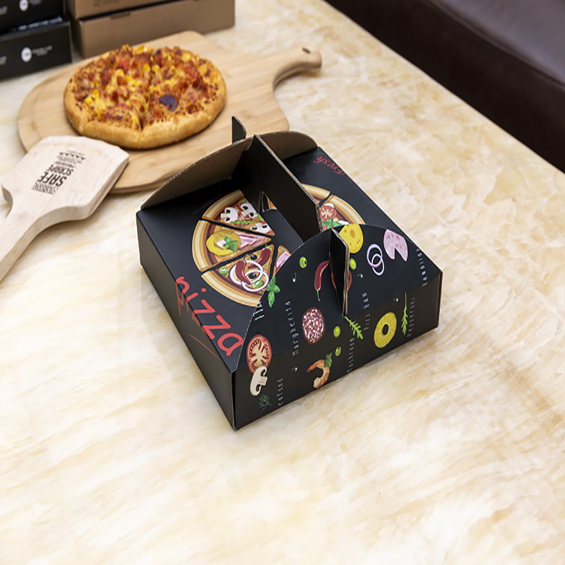 Custom Różne Rozmiar Przenośne Drukowanie Pizza Pudełko Opakowania wielokrotnego użytku Rozbudowany Pizza Pudełko