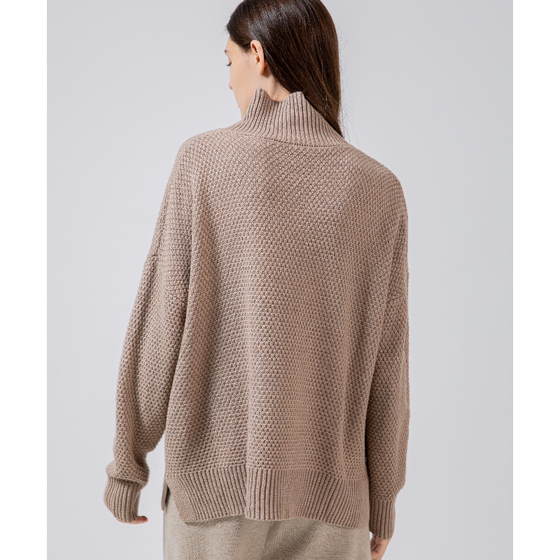 Luźny, prosty, swobodny i stylowy australijski wełniany sweter Top, który idzie ze wszystkim 65001