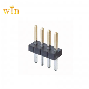 2.54mm Pitch 180 ° DIP Pojedynczy wiersz 2p ~ 40p Header PIN