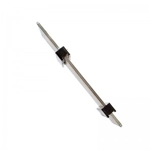 2.54mm 1x7p 180 ° DIP pojedynczy wiersz podwójny plastikowynagłówek szpilki 3mm-13mm-6mm