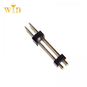 2,54 mm dwa rzędy z podwójnym plastikowymnagłówkiem pinowym