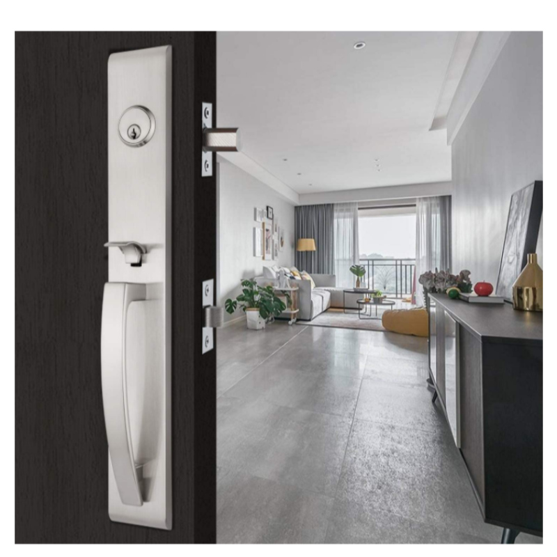 8009 Wysokiej jakości zewnętrzny zestaw blokady rurowej, bezpieczeństwo wejściowe wejściowe drzwi wejściowe