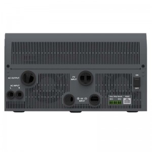 Epen MPPT 3000W Falownik Słoneczny 60A 48V Pure Sine Wave Hybrid Falownik 220 V 230 V Soar Charge Inversor Upower M6142