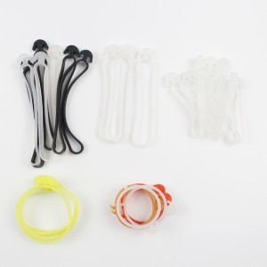 Producent produkuje i sprzedaje pasma gumowe w kształcie haku i mogą dostosować gumowe pasma gumowych