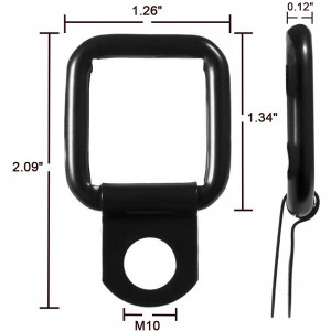 Hardtop Szybkozłącze łączniki Kciuk śruby i Nakrętki Tęskaj D-Pierścienie Kotwice Zamiennik dla 1995-2017 JK YJ TJ JKU Sports Sahara Freedom Rubicon X Nog