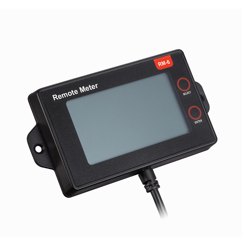 SRNE RM-6 Remote Meter LCD Wyświetlacz dla MC24 Series MPPT 20A 30A 40A 50A Solar Charge Controller