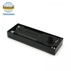 Szklane drzwi bliżej dwie prędkości regulowana hydrauliczna podłoga sprężyna