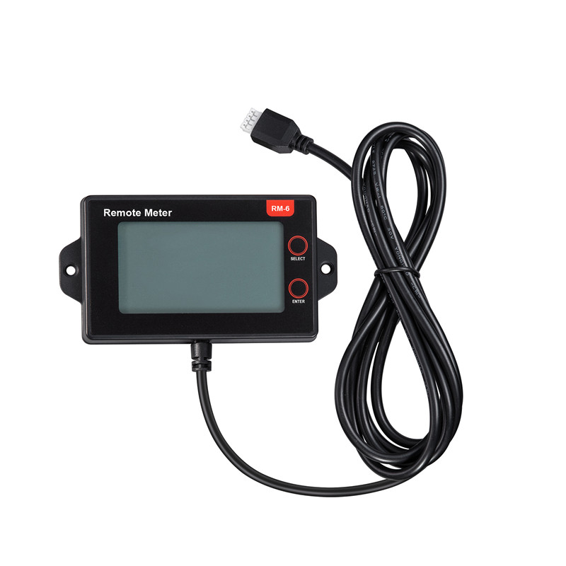 SRNE RM-6 Remote Meter LCD Wyświetlacz dla MC24 Series MPPT 20A 30A 40A 50A Solar Charge Controller