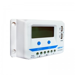 Epver PWM 60A45A30A20A10A Słoneczna ładowarka 12 V 24 V Auto Podświetlenie LCD Regulator panelu słonecznego Dual USB ViewStar-au seria