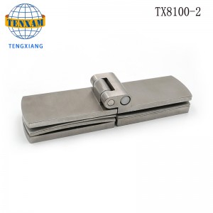 Sprzęt łazienkowy Heavy Duty Długie Składane 180 stopni Prysznic Drzwi Szkło do szkła Bezpłatny zawias