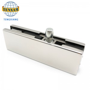 Hurtownia ze stalinierdzewnej Złączki szklane okucia do drzwi 316 Górny zacisk