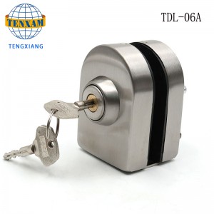 Owalny kształt stalnierdzewna do 12mm Grubość drzwi CE 300,000times 8mm-12 mm szklany zamek