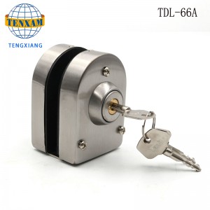 Hotel Łazienka Bezramowe szklane drzwi Double Lock Ze Stali Nierdzewnej Szklane drzwi Zatrzask 8 ~ 12mm Sliding Glass Drzwi Blokada