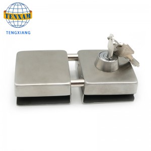 Szkło hartowane cynk antyogrudzący podwójny zamek boczny w zamkach