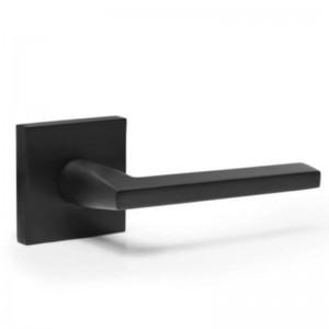 S7503 Prywatna dźwignia drzwi do sypialni i drzwi łazienki Matowe czarne