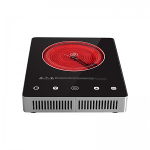 J8 Factory Elektryczne Ceramiczne Kuchenka Ze Stali Nierdzewnej Elektryczna Ceramiczna Kuchenka Biała Ceramiczna Kuchenka Elektryczna Silver CE BSCI LVD